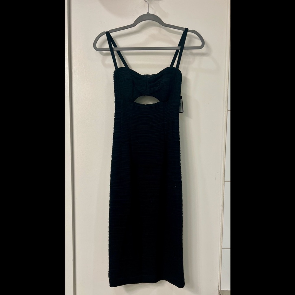 Nanette Lepore black bombshell dress size 0. NWT